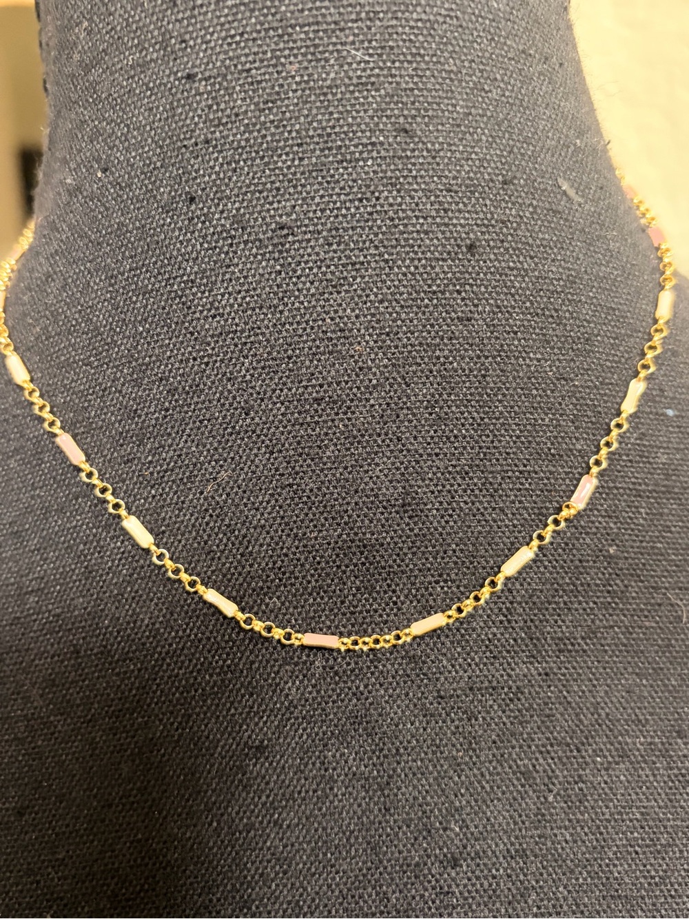 Gorjana Gold Station Link Necklace - Picture 4 of 6